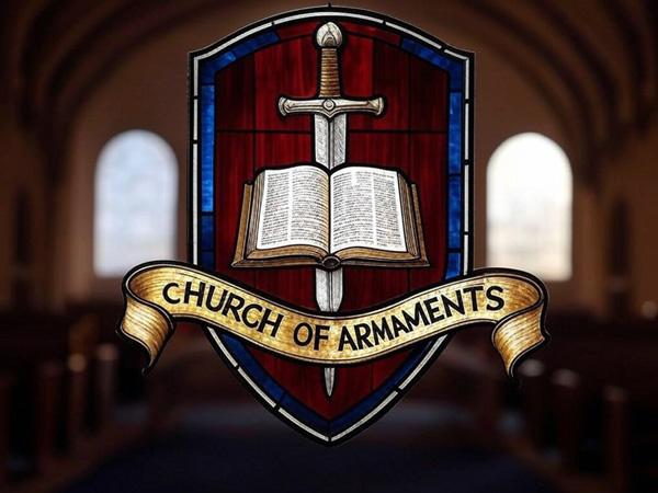 Church of Armaments Marquee Graphic